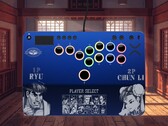 Victrix Pro KO Kaldıraçsız Dövüş Çubuğu Street Fighter II: Champion Edition üstten görünüm