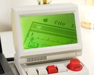 Wokyis bağlantı istasyonu, Apple Mac mini'ye bir ekran da ekler.