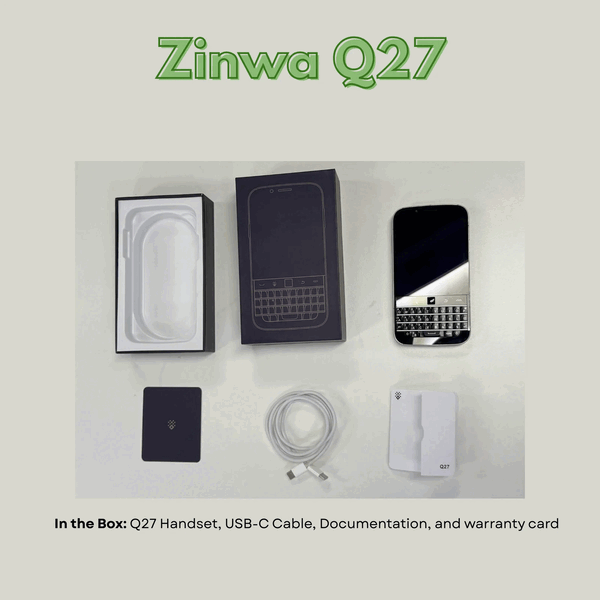 Zinwa Q27, kablolu ve kablosuz şarjı destekler ancak kutuda şarj cihazı bulunmayacaktır.