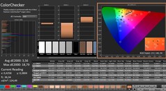 CalMAN: ColorChecker (kalibre edilmiş)