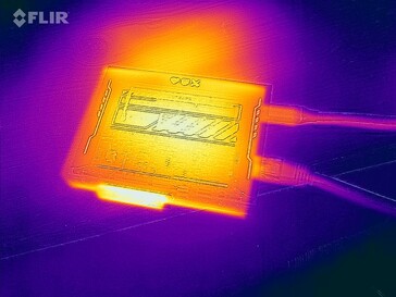 Yük altında üst kısım (yaklaşık 40 °C)