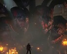 Gamescom 2015 sırasında Scalebound'un oyun demosu ekran görüntüsü