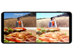 Sony'nin yeni Yapay Zeka Kamera Asistanı'nın görüntü işleme özelliği ile ve bu özellik olmadan çekilen fotoğraflar.