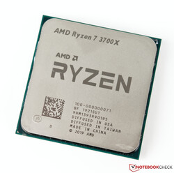 The AMD Ryzen 7 3700X Desktop CPU review. Test device courtesy of AMD Germany.