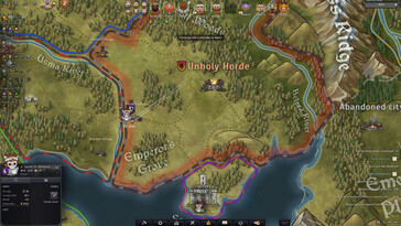 Norland'daki bir krallığı gösteren bir resim.