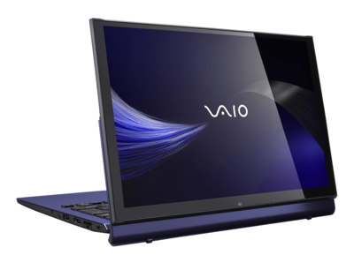Tablet modunda görüntülenen Vaio T Kachi-iro Özel Sürümü