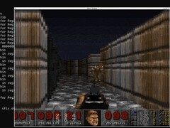 NEO Geo AES üzerinde çalışan DOOM prototipi