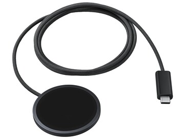 Yeni Samsung manyetik kablosuz şarj cihazı 1,5 m USB-C kablosuna sahip