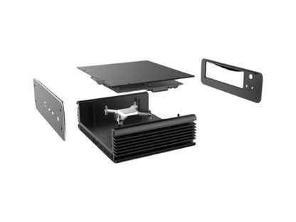 Euler CMX SFF PC kasası yaylı bir montaj sistemi kullanır. 