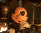 Kingdom Hearts 4'te düşünürken gösterilen Kral Mickey