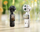 DJI, Osmo Pocket 4P'yi siyah ve beyaz renklerde satmaktadır.
