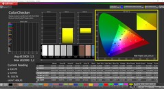 CalMAN ColorChecker kalibre edildi