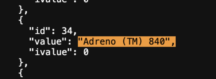 Xperia 1 VIII Qualcomm'un Adreno 840 GPU'suna sahiptir.