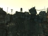 Fallout 3'teki Megaton köprüsünün yeniden işlenmiş bir görüntüsü