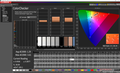 ColorChecker before calibration