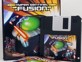 Resimdeki disket temalı USB sürücüye sahip Hyper Sentinel Fusion kızaklı kutu