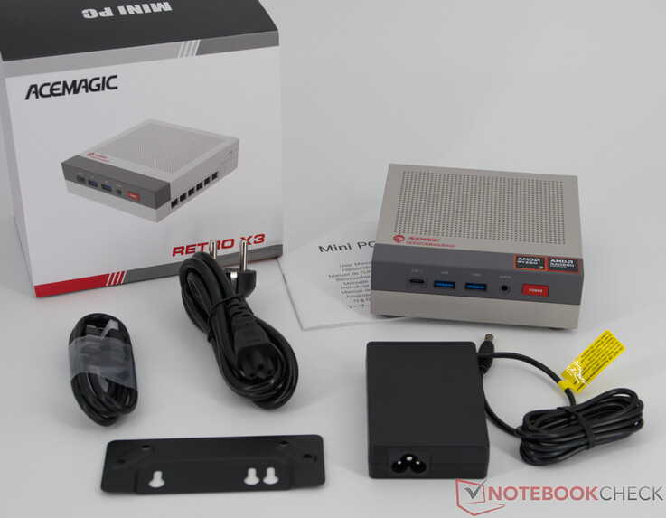 Acemagic Retro X3 - Teslimat içeriği