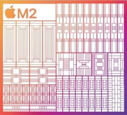 M2'nin şematik görünümü (resim: Apple)