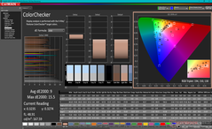 ColorChecker before calibration