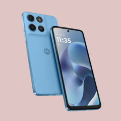 Pantone Alaska Mavisi renk seçeneğiyle Moto G17 Power (Resim kaynağı: Motorola)