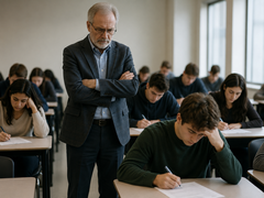 Brown Üniversitesi’ndeki ekonomi dersinin final sınavındaki ortalama puanlar, evde yapılan ara sınavlara kıyasla önemli ölçüde düştü.