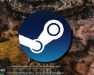 Steam logosu ve şu anda indirimde olan Medieval Kingdom Wars oyununu gösteren bir görsel.