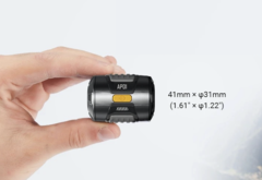 AP01 hava pompası son derece kompakttır ancak bir güç bankası gerektirir.