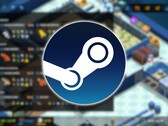 Megaquarium oyununu ve Steam logosunu gösteren bir görsel. (Resim kaynağı: Steam)