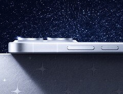 Vivo S60 düz metal bir çerçeveye sahiptir.