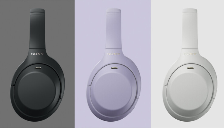 Sony WH-1000XM4C, piyasaya sunulduğu üç renkte.