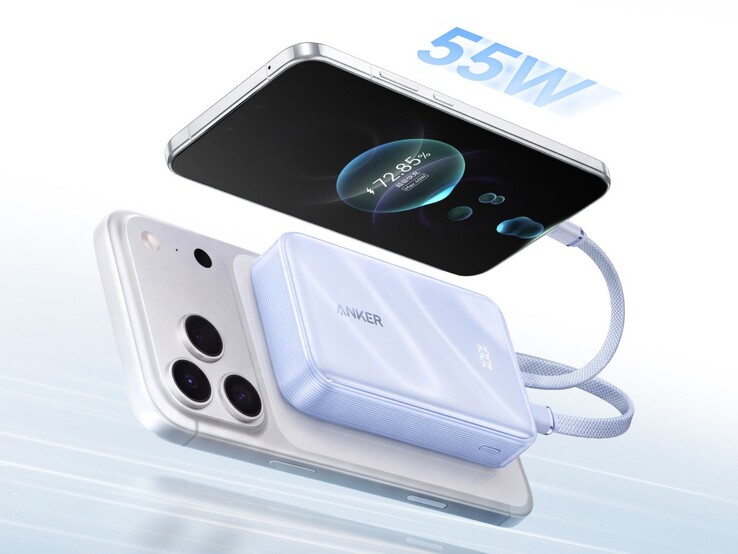 Yeni Anker 20K Zolo Power Bank, 55 W'lık daha hızlı şarjı destekliyor