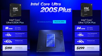 Intel Arrow Lake Yenileme - Core Ultra 7 270K Plus ve Core Ultra 5 250K Plus (Kaynak: Intel)