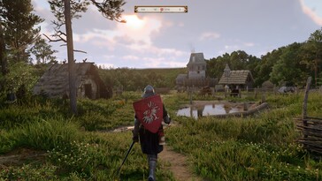 Resimde: Kingdom Come: Deliverance II oyunundan bir ekran görüntüsü.