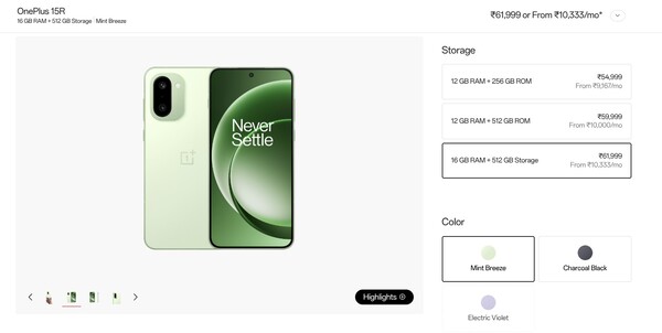 16 GB RAM’e sahip OnePlus 15R, yalnızca iki renk seçeneğiyle satışa sunuluyor.