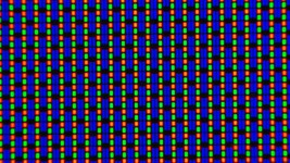 Alt piksel yapılı OLED panel