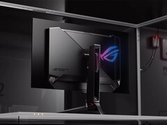 Arkadan bakıldığında ROG Swift OLED PG32UCDM Gen3.
