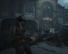 The Sinking City 2 oyunundan, kahraman Calvin Rafferty'yi gösteren bir oyun içi ekran görüntüsü.