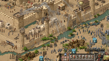 Resimde: Stronghold Crusader: Definitive Edition oyunundan bir ekran görüntüsü.