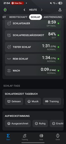 Amazfit Active2 Uyku