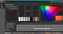 Kalibrasyondan sonra ColorChecker