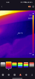 TopInfrared Uygulaması resim ayarları