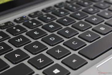 Key feedback is firmer, louder, deeper, and more satisfying to type on than on the XPS 13