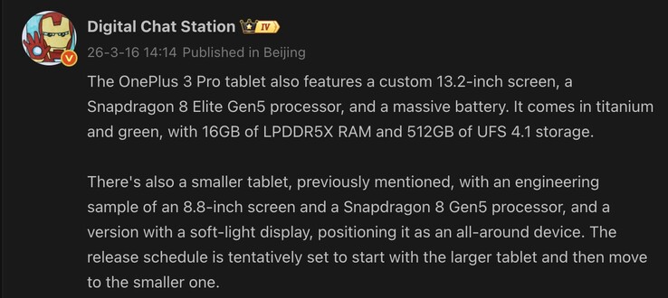 Yaklaşan OnePlus tabletlerin ayrıntıları sızdırıldı.