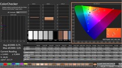 CalMAN: ColorChecker (kalibre edilmiş)