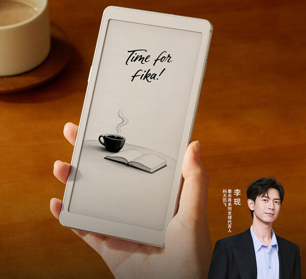 IFlytek Fika, Carta 1300 E Ink ekrana sahiptir.