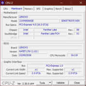CPU-Z Anakart