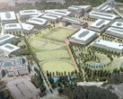 Redmond'daki Microsoft teknoloji merkezinin yeniden tasarlanan görüntüsü.