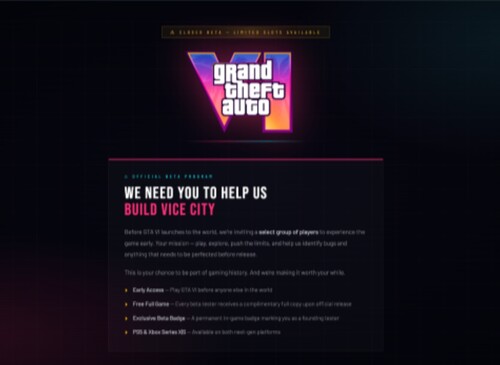 GTA 6 erken erişim dolandırıcılığı sitesi