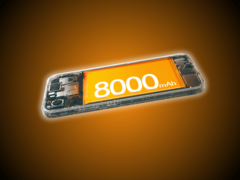 Oppo K14 Plus, 8.000 mAh kapasiteli bir bataryaya sahiptir.
