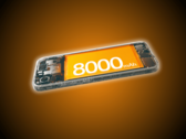 Oppo K14 Plus, 8.000 mAh kapasiteli bir bataryaya sahiptir.